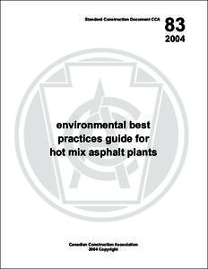 Standard Construction Document CCA[removed]environmental best