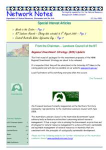 Agriculture in Australia / Sustainability / Urban studies and planning / Landcare / Natural resource management / Northern Territory / Greening Australia / Resource management / Natural Heritage Trust / Conservation in Australia / Environment / Earth