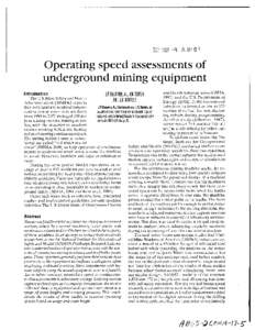 MSHA - Comments on Public Rule Making - Proximity Detection Systems for Underground Mines