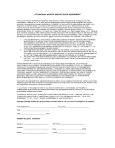 Microsoft Word - VOLUNTARY WAIVER AND RELEASE AGREEMENT 2014