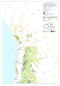 Australian Forestry Standard defined forest areas map - North