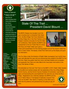 Benton MacKaye Trail Association Points of Interest Go directly to the page by clicking on the title. 