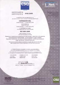 CISQ is a member of  www. iq net-certification. com