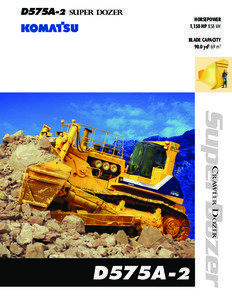 D575A-2  SUPER DOZER