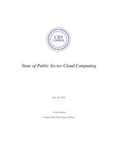 State of Public Sector[removed]Cloud Computing