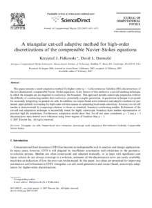 Mathematical analysis / Numerical analysis / Partial differential equations / Aerodynamics / Navier–Stokes equations / Mesh generation / G space / Computational fluid dynamics / Calculus / Computational science