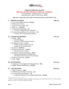 Earthquake scenario / Seismology / Geography of the United States / Earthquake Engineering Research Institute / Earthquake engineering / Anchorage /  Alaska