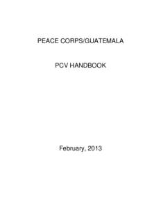 Foreign relations of the United States / Activism / Government / National Peace Corps Association / Joseph Blatchford / Peace Corps / Presidency of John F. Kennedy / Guatemala