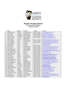 The Association of Alberta Public Charter Schools