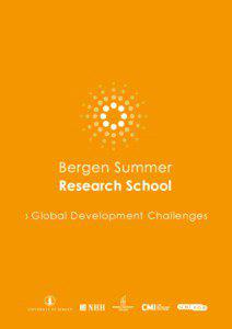 › Global Development Challenges  BSRS 2008 – Full Program