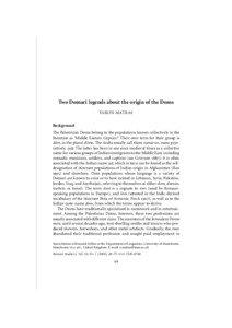 Languages of Russia / Languages of Turkey / Languages of India / Languages of Israel / Languages of Syria / Domari language / Dom people / Romani language / Doms / Languages of Asia / Asia / Indian society