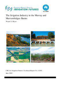 The Irrigation Industry in the Murray and Murrumbidgee Basins Wayne S. Meyer