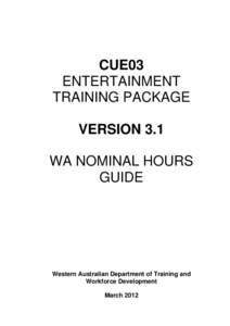 Microsoft Word - CUE03 Entertainment TPIG V3.1.doc