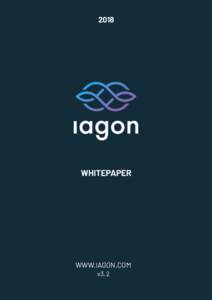 2018  WHITEPAPER WWW.IAGON.COM v3. 2