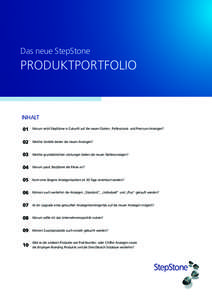 FAQ StepStone Produktportfolio 2015