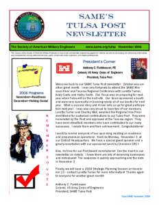 SAME’S TULSA POST Newsletter