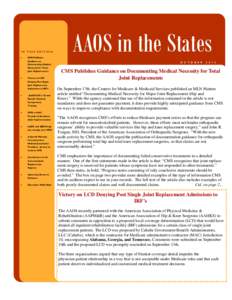 AAOS State Newsletter October 2012