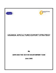 UEPB  UGANDA APICULTURE EXPORT STRATEGY