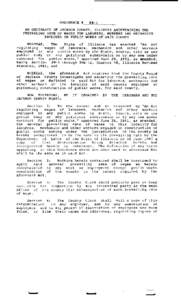 ORDINANCE 8__~8~8~-~1~  __ AN ORDINANCE OF JACKSON COUNTY, ILLINOIS ASCERTAINING THE PREVAILING RATE OF WAGES FOR LABORERS, WORKERS AND MECHANICS