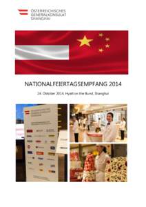 NATIONALFEIERTAGSEMPFANGOktober 2014, Hyatt on the Bund, Shanghai 