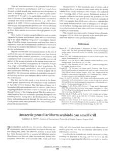 Thus far, most assessments of the potential link between seabird reproductive performance and food supply have focused on chick growth rate, maximum chick body mass, or mass at fledging (e.g., Ricklefs et al. 1984; Croxa