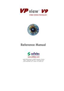 VP view V9 ® HYBRID VIEWING TECHNOLOGY  Reference Manual