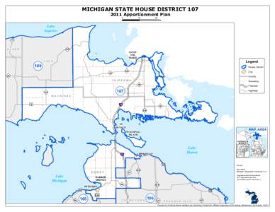 MICHIGAN STATE HOUSE DISTRICT[removed]Apportionment Plan 0 10