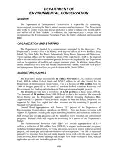 Clean Water State Revolving Fund / Federal assistance in the United States / Water supply and sanitation in the United States / Superfund / Waste Management /  Inc / United States regulation of point source water pollution / The Conservation Fund / Michigan Department of Environmental Quality / New York State Department of Environmental Conservation / Environment / United States / United States Environmental Protection Agency