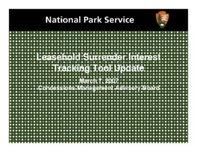 Microsoft PowerPoint - LSI Tracking Tool[removed]FINAL.ppt