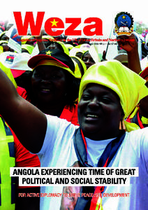 1 MAGAZINE OF EMBASSY OF ANGOLA 2015 N. 15  2