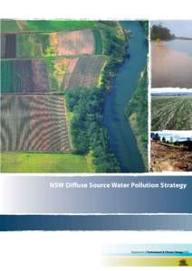 NSW Diffuse Source Water Pollution Strategy  1 The Department of Environment and Climate Change would like to acknowledge the contribution made by a range of stakeholders who provided input and feedback throughout the d
