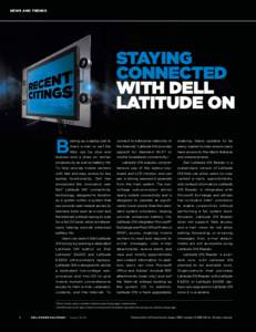 News and Trends  Staying connected with Dell Latitude ON