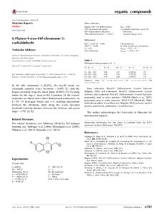 6-Fluoro-4-oxo-4H-chromene-3-carbaldehyde
