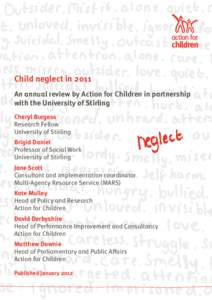 Family / Government / Ethics / Child abuse / Crimes / Child neglect / Child protection / Foster care / Child safeguarding / Social programs / Family therapy / Abuse