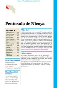 ©Lonely Planet Publications Pty Ltd  Península de Nicoya Why Go? Playa del CocoPlaya Hermosa