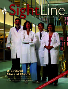 SightLine FALL 2009 The Wil Wilmer lmer Eye Institute at Johns Hopkins