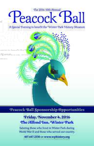 2016 Peacock Ball Sponsor Packet.indd