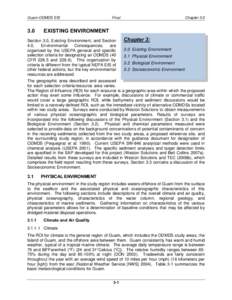 Environment of the United States / Guam / Micronesia / Geography of Oceania / Non-attainment area / Clean Air Act / Typhoon Pongsona / National Ambient Air Quality Standards / Air pollution / Air pollution in the United States / Pacific Ocean / Typhoons