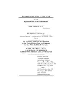 Same-sex marriage / Marriage / David Blankenhorn / Christian views on divorce / Alan J. Hawkins / Divorce / Culture / Ethology / Family law / Family / Behavior