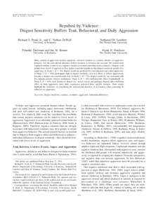 Journal of Personality and Social Psychology 2012, Vol. 102, No. 1, 175–188 © 2011 American Psychological Association/$12.00 DOI: a0024296