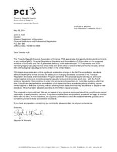 Microsoft Word - PCI comment letter on multi-state insurer definition