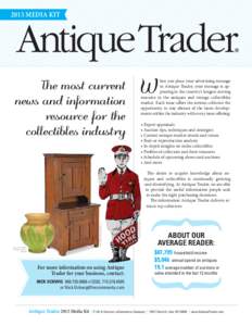 Trader Classified Media / Antique / Design / Business / Communication / Antique Trader / Antiques / Advertising