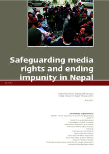 Safeguarding media rights and ending impunity in Nepal REPORT