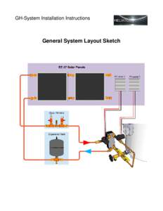 GH-System Installation Instructions  General System Layout Sketch GH-System Installation Instructions Introduction