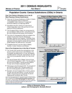 Microsoft PowerPoint - Census 2011 Highlights Factsheet2.ppt