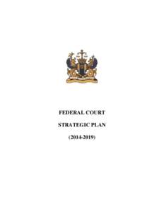FEDERAL COURT Strategic Plan[removed])