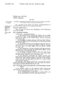 Ballistics / Local Law Enforcement Block Grant / National Institute of Justice / Federal Bureau of Investigation / Government / Law enforcement / Public administration / United States Department of Veterans Affairs Police / Acts of the 111th United States Congress / United States Department of Justice / Personal armour / Ballistic vest