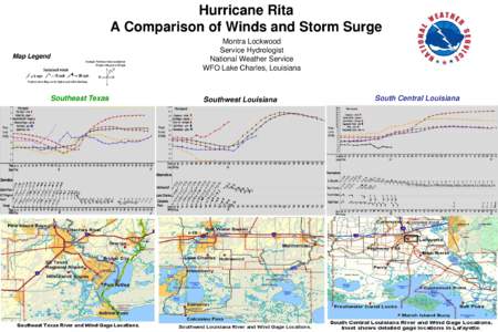 Hurricane Rita A Comparison of Winds and Storm Surge