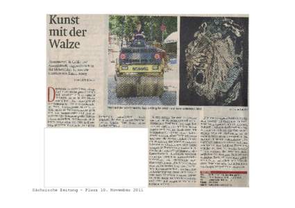 Sächsische Zeitung - Plusz 10. November 2011   
