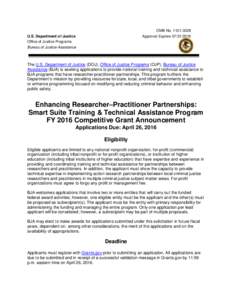 Enhancing Researcher–Practitioner Partnerships: Smart Suite Training & Technical Assistance Program